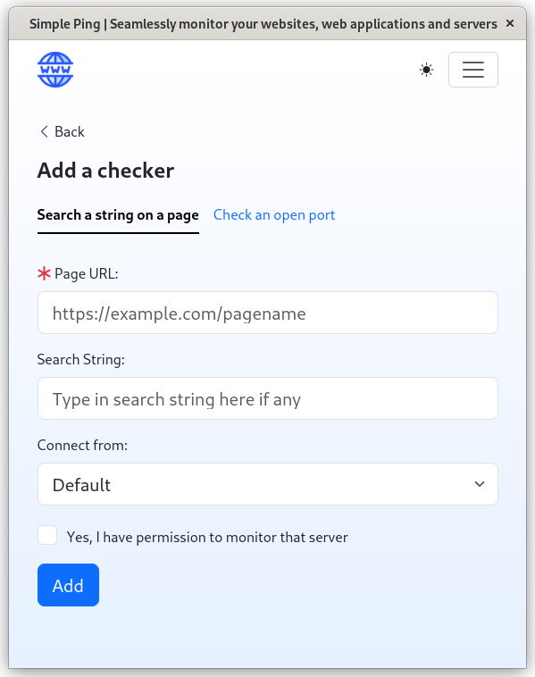 Simple Ping | Seamlessly monitor your websites, web applications and ...